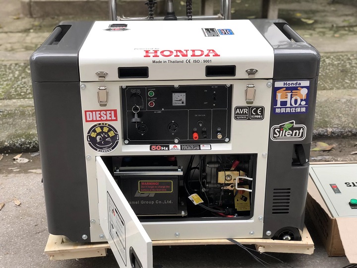 Máy Phát Điện Chạy Dầu Honda 7Kw HD9700ET