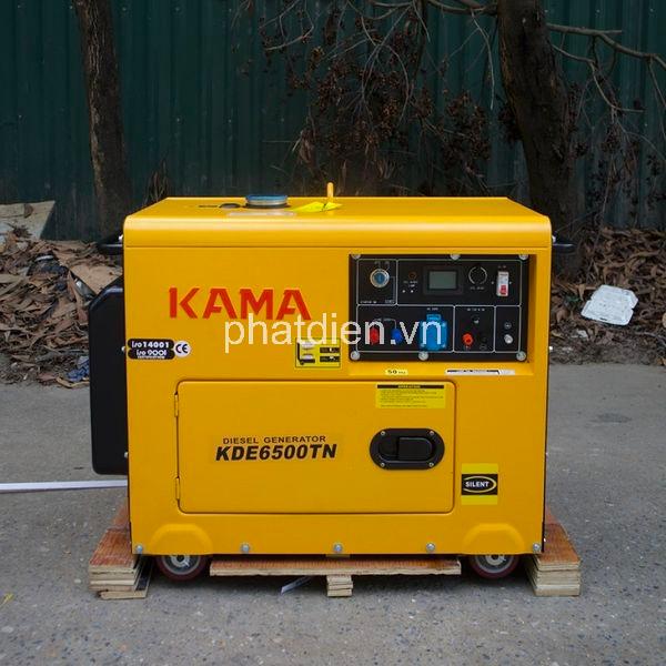Máy Phát Điện Chạy Dầu Kama 5Kw KDE6500TN