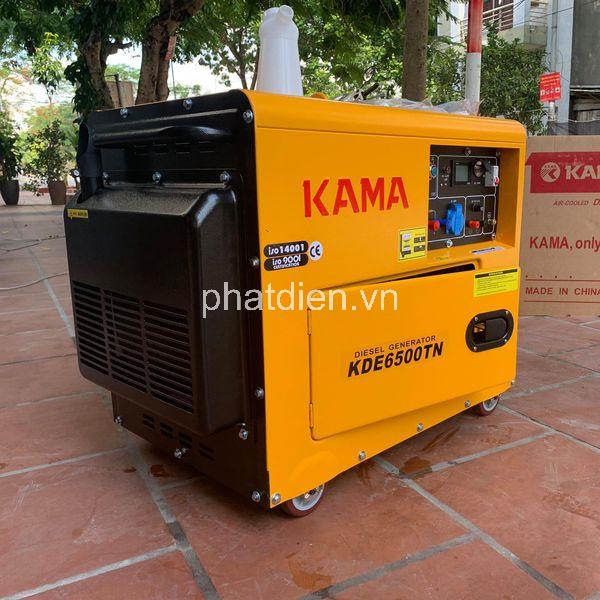 Máy Phát Điện Chạy Dầu Kama 5Kw KDE6500TN