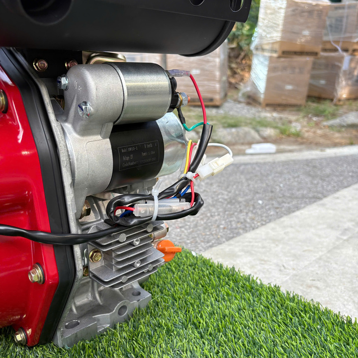 Máy Nổ Chạy Dầu Hakuda HKD178FE 5.4HP Có Đề