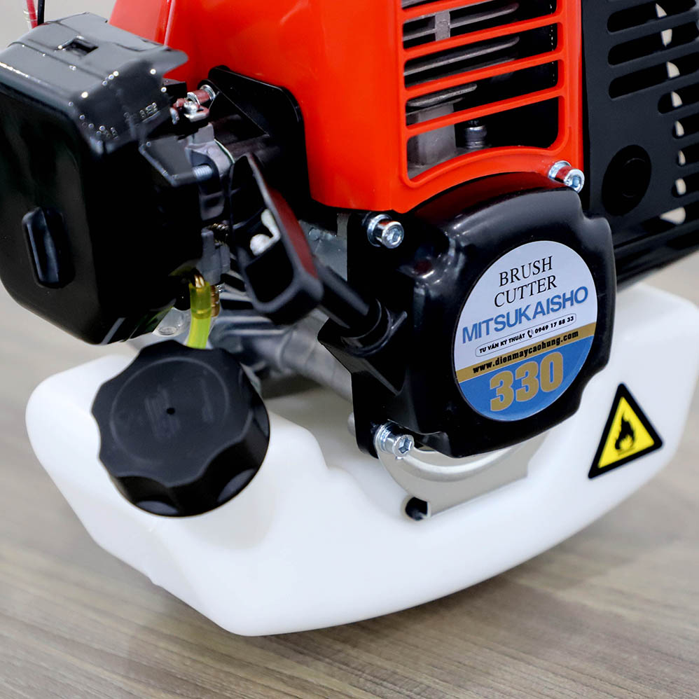 Máy Cắt Cỏ Mitsukaisho 330 900W Đỏ Đen 2 Thì