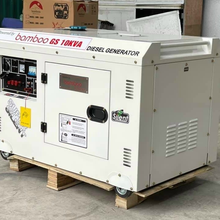 Máy Phát Điện Chạy Dầu Bamboo GS 10KVA Chống Ồn 3