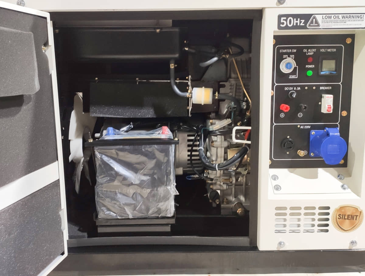 Máy Phát Điện Chạy Dầu 8KW Midukama HL11000S