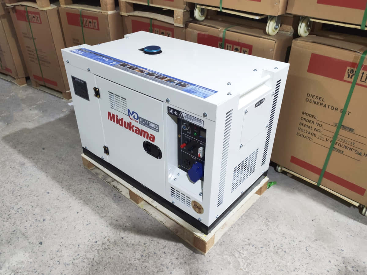 Máy Phát Điện Chạy Dầu 8KW Midukama HL11000S