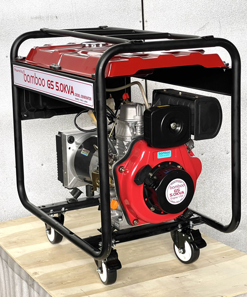 Máy Phát Điện Chạy Dầu Bamboo 5KVA BMB GS5KVA