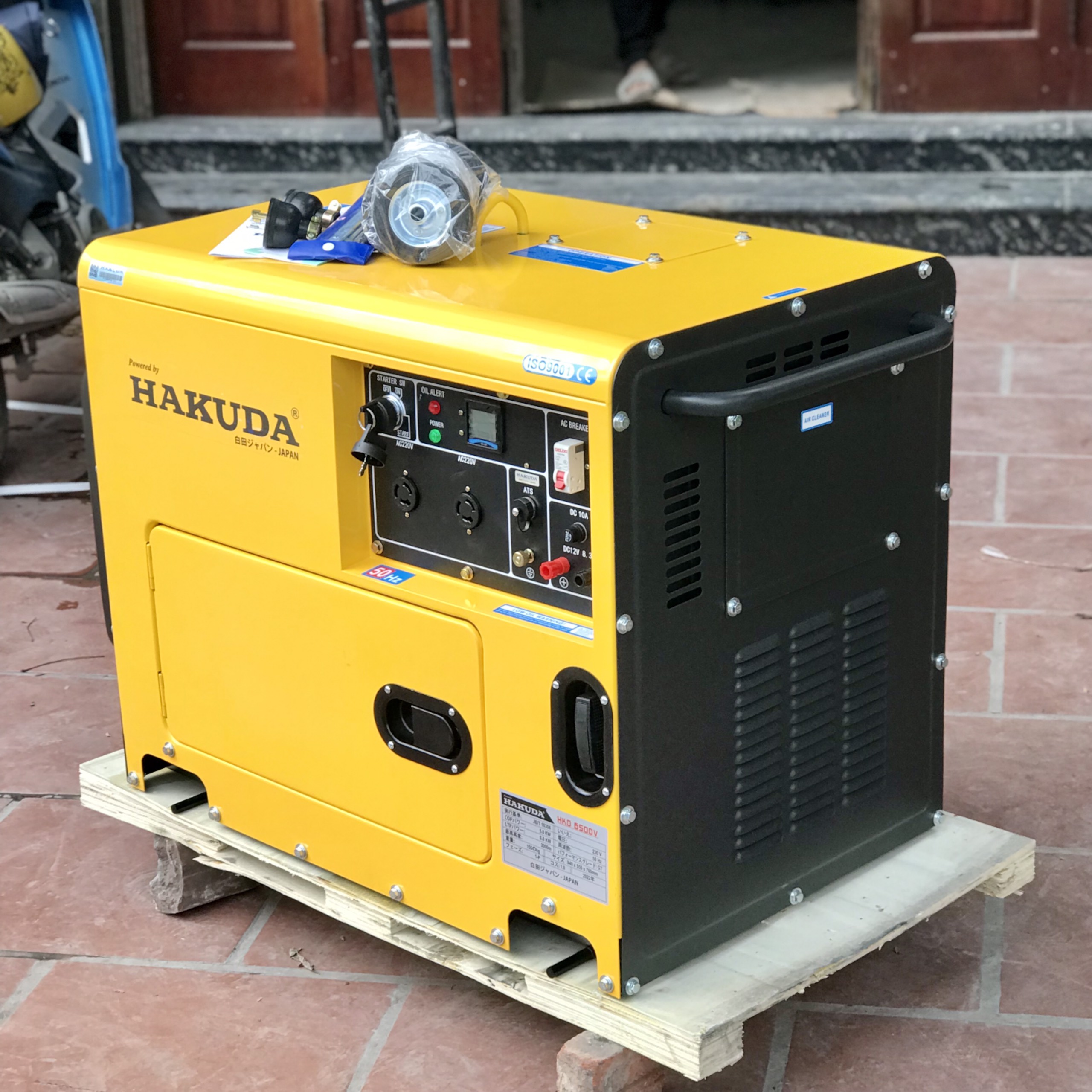 Máy Phát Điện Chạy Dầu Hakuda 5Kw HKD 6500V 3