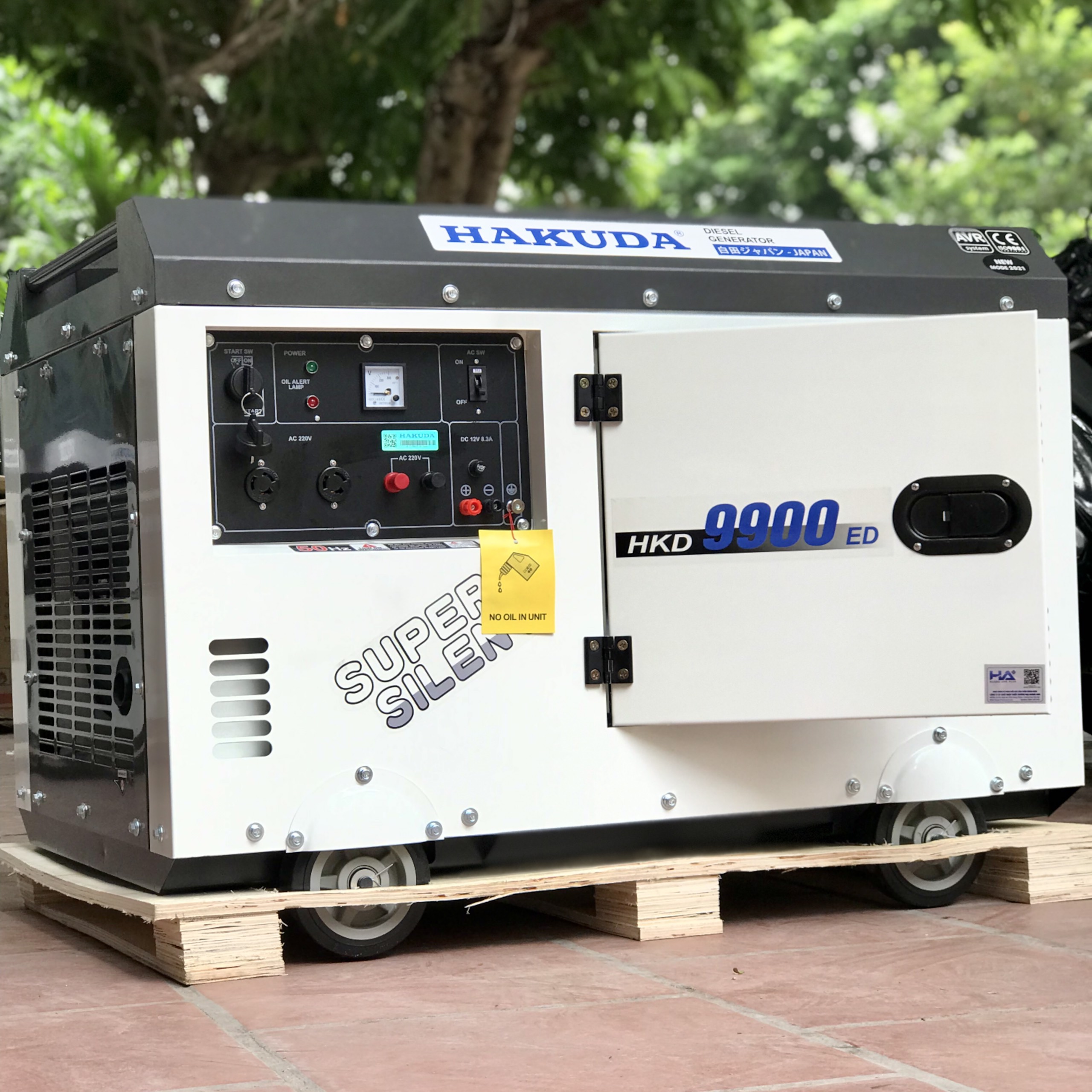 Máy Phát Điện Chạy Dầu Hakuda 8Kw HKD 9900ED 2