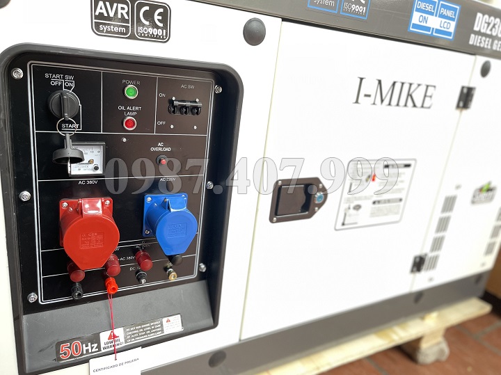 Máy Phát Điện Chạy Dầu I-Mike 18Kw DG23000SE3 3 Pha