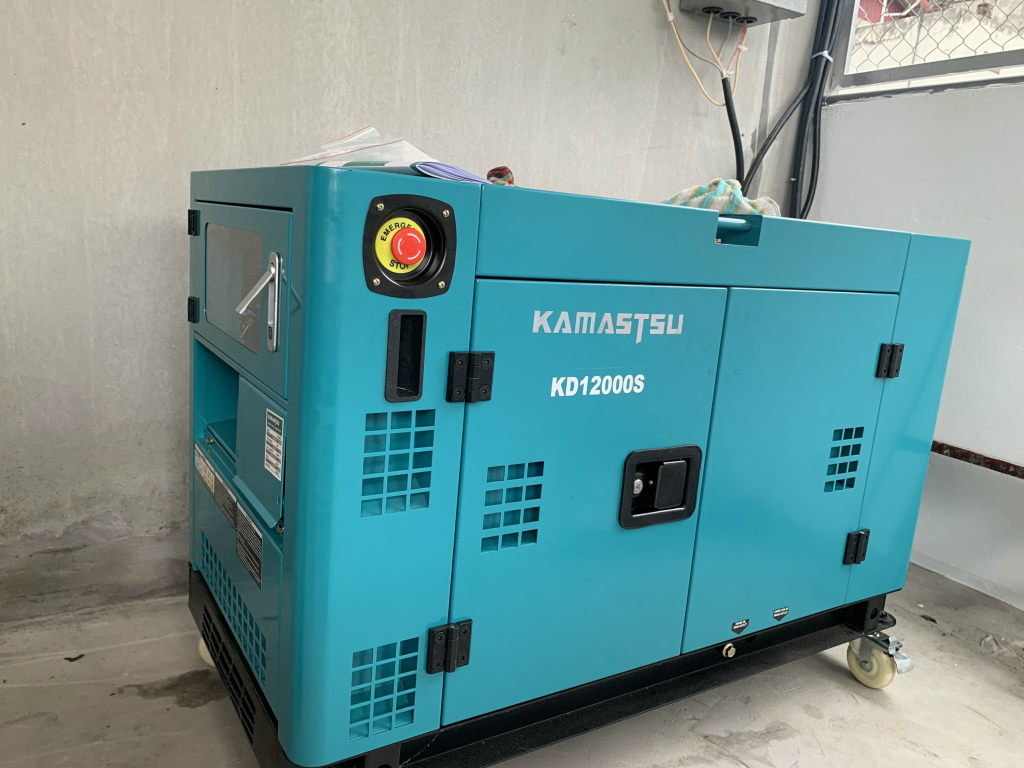 Máy Phát Điện Chạy Dầu Kamastsu 10Kw KD12000S 1