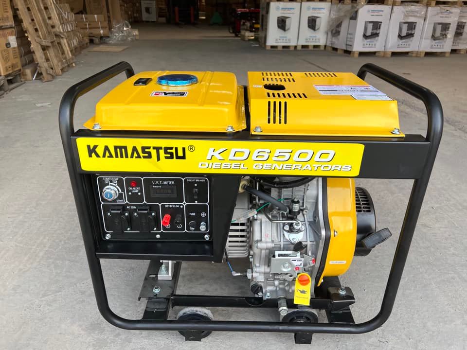 Máy Phát Điện Chạy Dầu Kamastsu 5Kw KD 6500 1