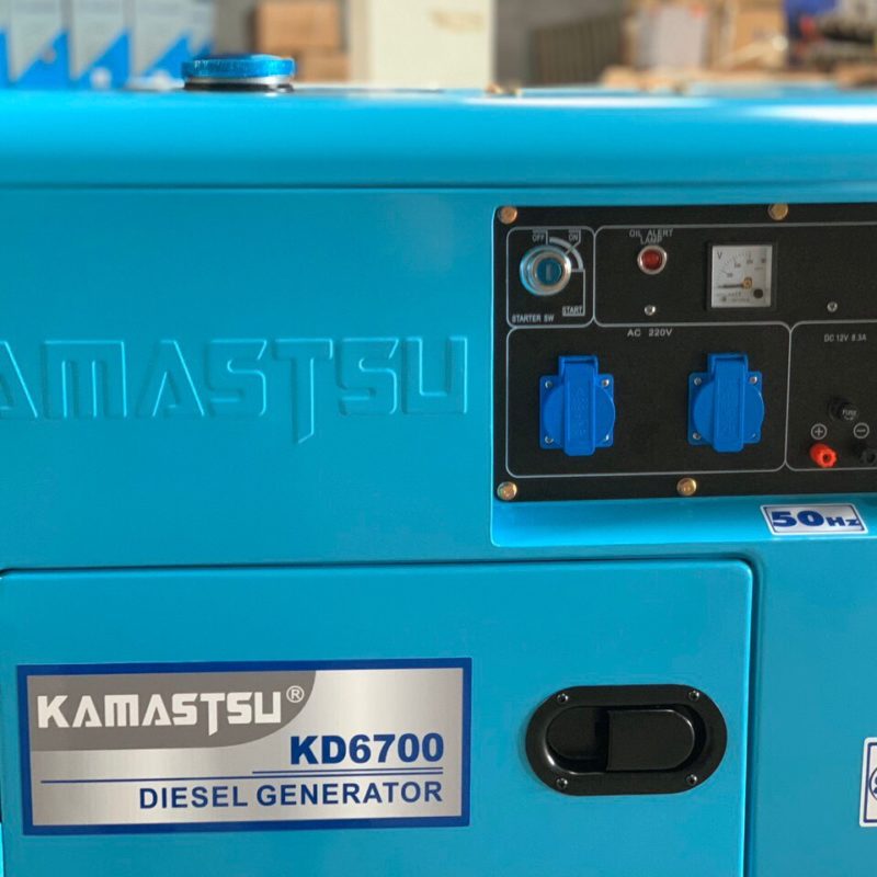 Máy Phát Điện Chạy Dầu Kamastsu 5Kw KD6700