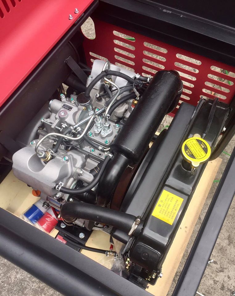 Máy Phát Điện Chạy Dầu Koop 10Kw KDF12000XE 3 Pha 2