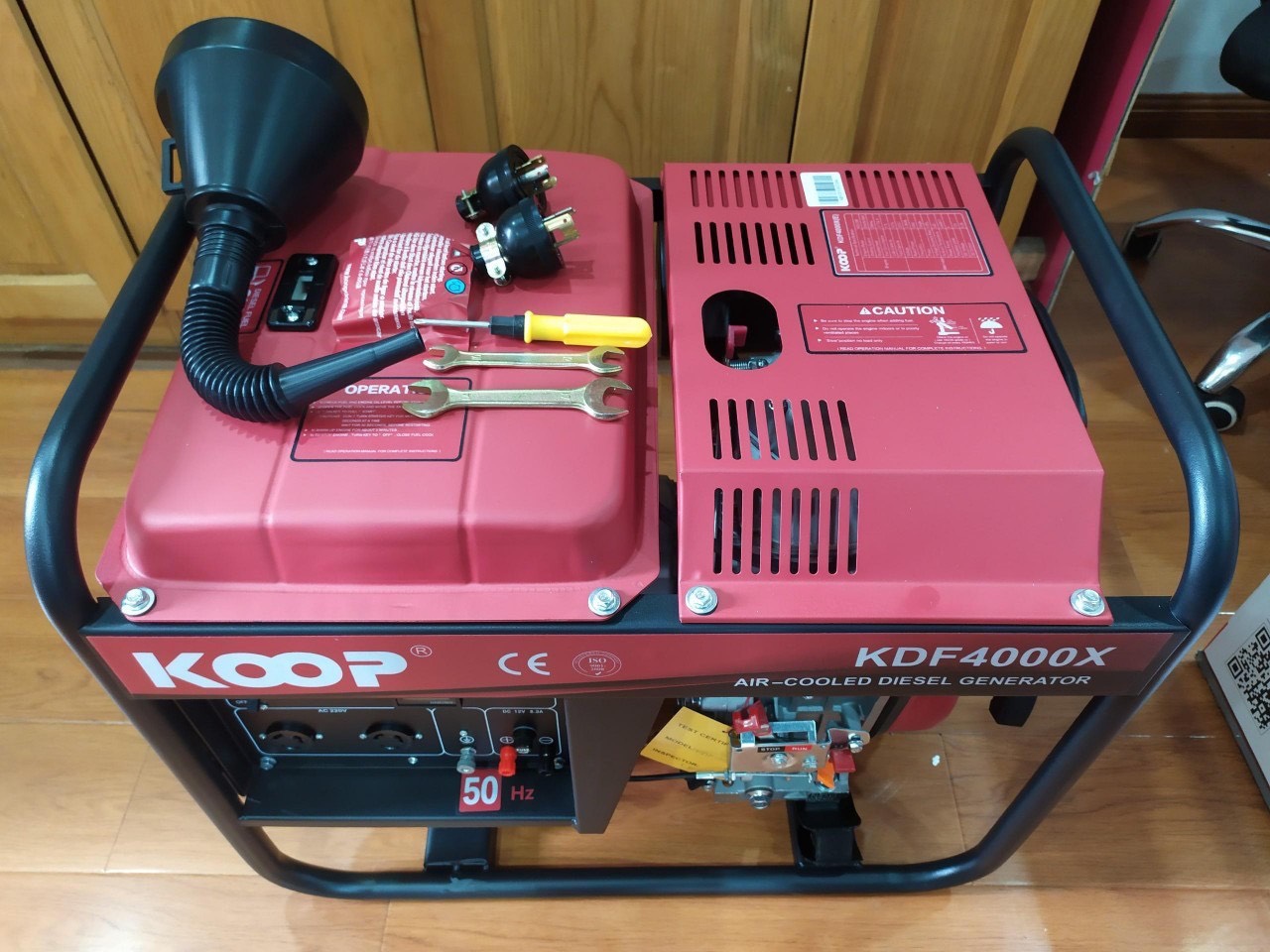 Máy Phát Điện Chạy Dầu Koop 3Kw KDF4000X