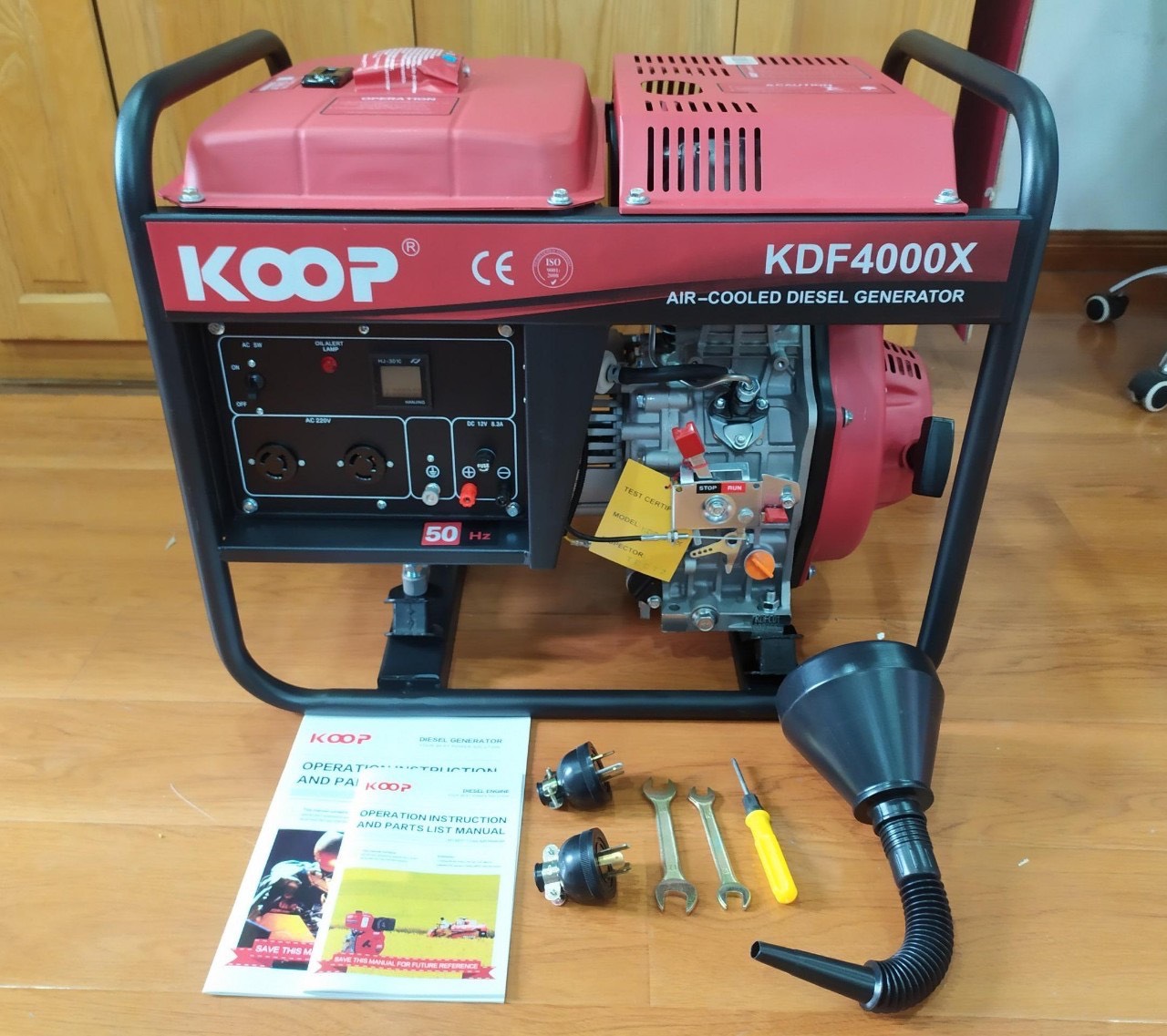 Máy Phát Điện Chạy Dầu Koop 3Kw KDF4000X