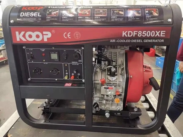 Máy Phát Điện Chạy Dầu Koop 6Kw KDF8500XE