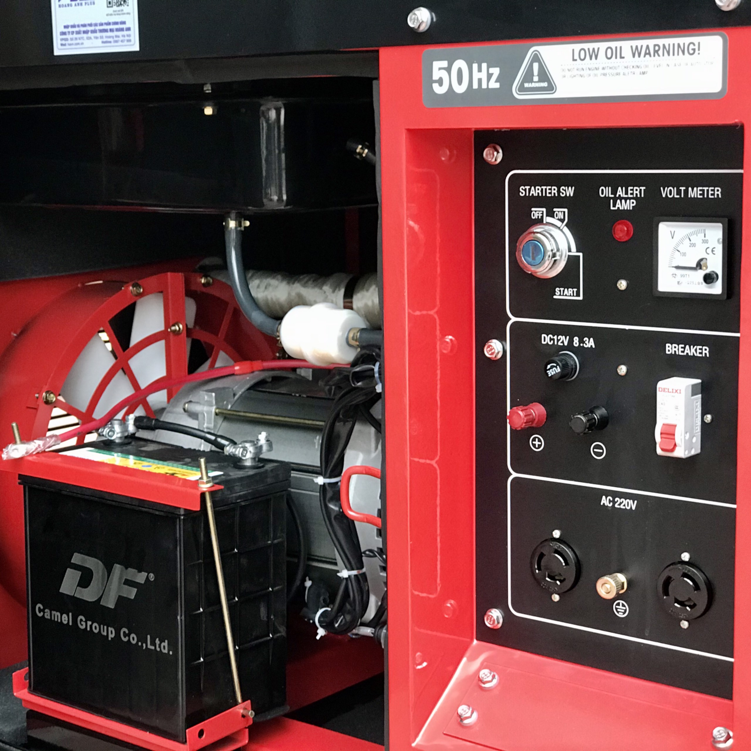 Máy Phát Điện Chạy Dầu Sumokama 10KVA SK11000T 1