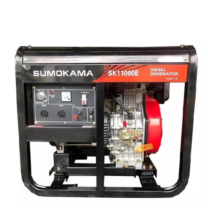Máy phát điện chạy dầu Sumokama 8Kw SK11000E đề