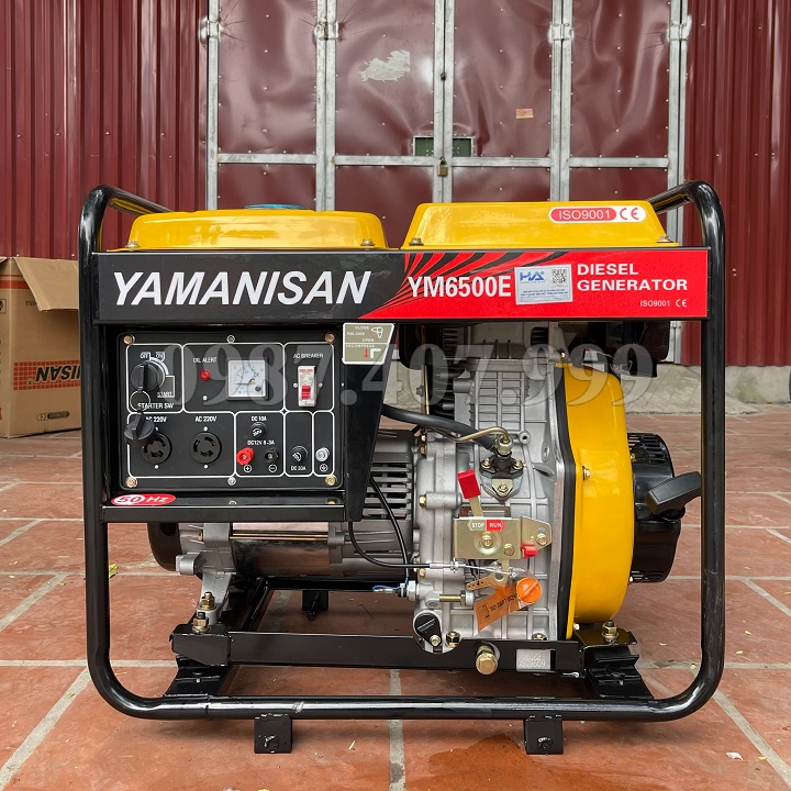 Máy Phát Điện Chạy Dầu Yamanisan 5Kw YM6500E