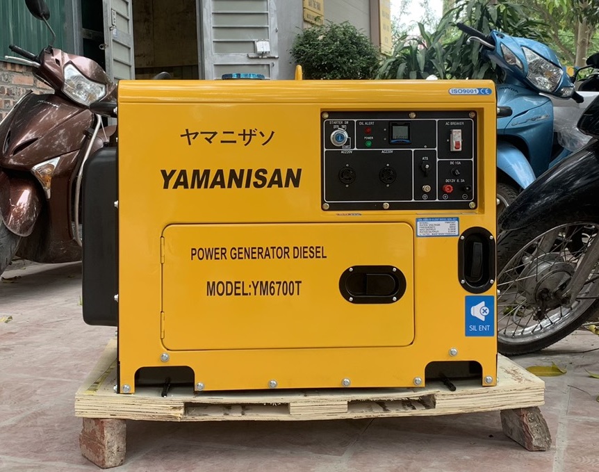 Máy Phát Điện Chạy Dầu Yamanisan 5Kw YM6700T