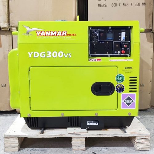 Máy Phát Điện Chạy Dầu Yanmar 3Kw YDG300VS 3 Pha