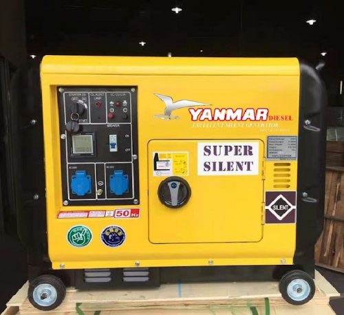 Máy Phát Điện Chạy Dầu Yanmar 5Kw YDM7500GS