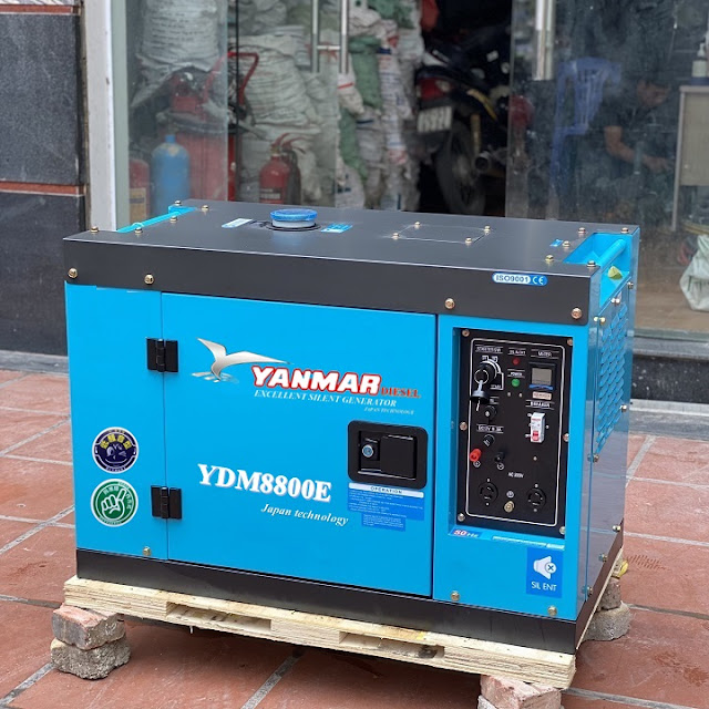 Máy Phát Điện Chạy Dầu Yanmar 6Kw YDM7800E