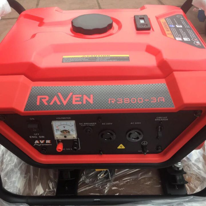 Máy Phát Điện Chạy Xăng Raven 3kw R3800-3A 1