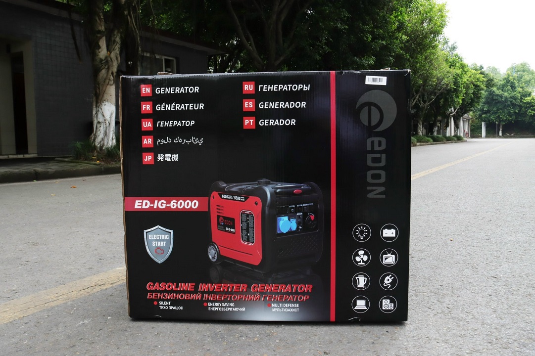 Máy Phát Điện Chạy Xăng Siêu Cách Âm Edon 5Kw ED-IG-6000