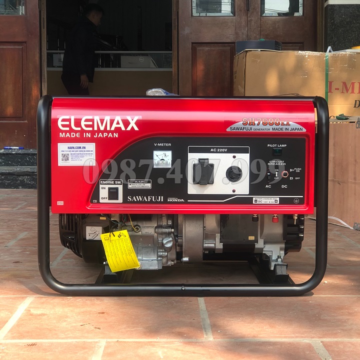 Máy Phát Điện Chạy Xăng Elemax 6.5KVA SH7600EX