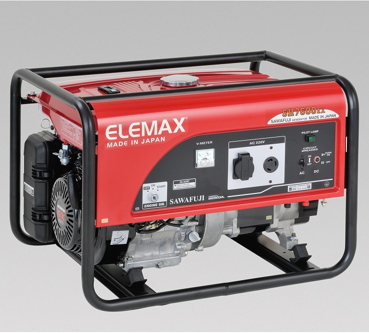 Máy Phát Điện Chạy Xăng Elemax 6.5KVA SH7600EXS