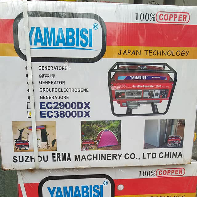 Máy Phát Điện Chạy Xăng 2.5kw Yamabisi EC3800DX 2