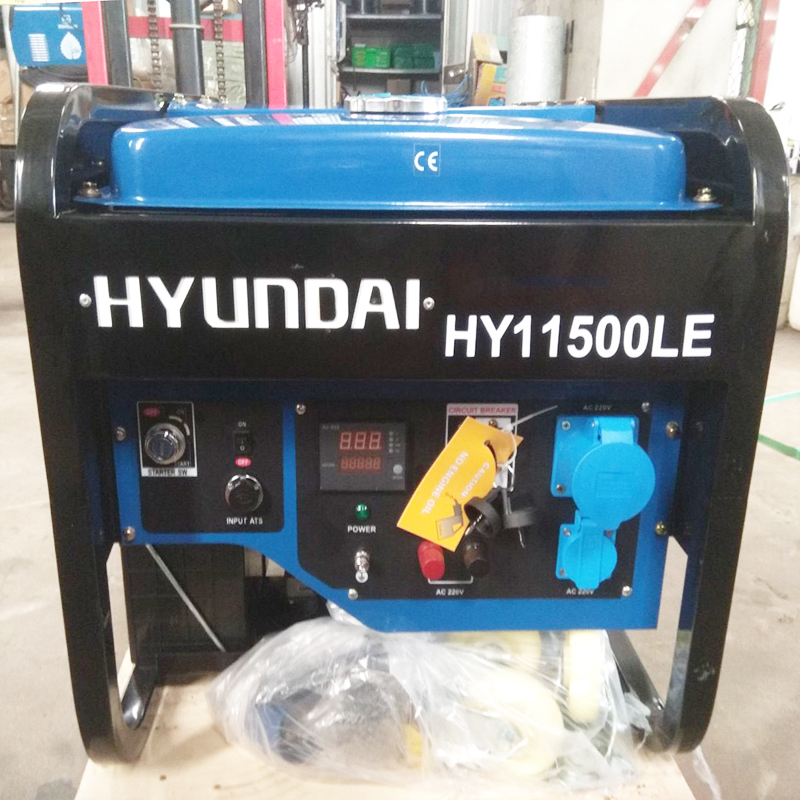 Máy Phát Điện Chạy Xăng Hyundai 9.5KVA HY11500LE