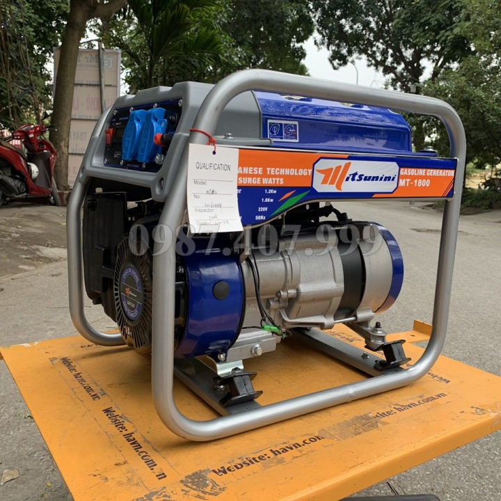 Máy Phát Điện Chạy Xăng Mitsunini 1.3Kw MT-1800