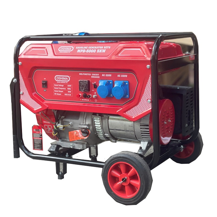 Máy Phát Điện Chạy Xăng Oshima 5KW MPD-5000