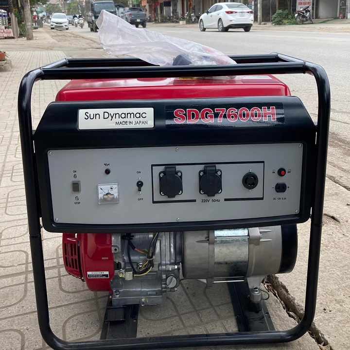 Máy Phát Điện Honda Chạy Xăng 6KVA SDG7600H Sun Dynamac