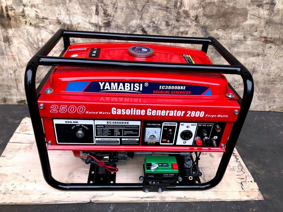 Máy Phát Điện Chạy Xăng 2.5kw Yamabisi EC3800DXE Đề 2