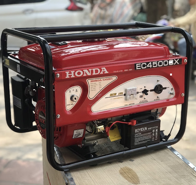 Máy Phát Điện Honda Chạy Xăng 3Kw EC4500CX Đề