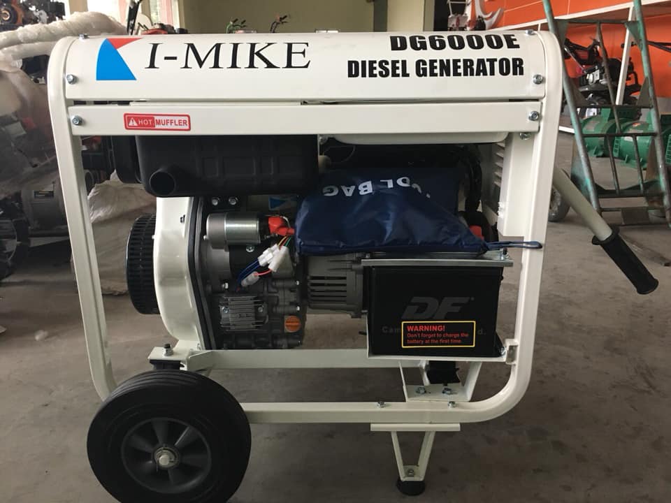 Máy Phát Điện Chạy Dầu I-MIKE 5Kw DG6000E 1