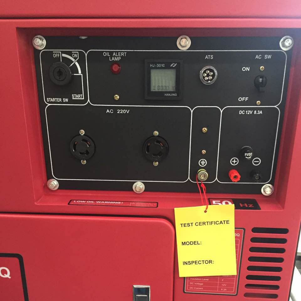 Máy phát điện chạy dầu Koop 6Kw KDF8500Q 2