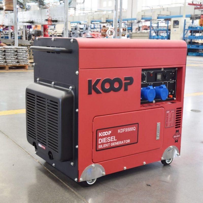 Máy Phát Điện Chạy Dầu Koop 7Kw KDF9500Q 2