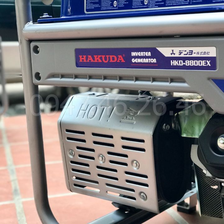 Máy Phát Điện Chạy Xăng Hakuda 8Kw HKD 8800EX Đề 5