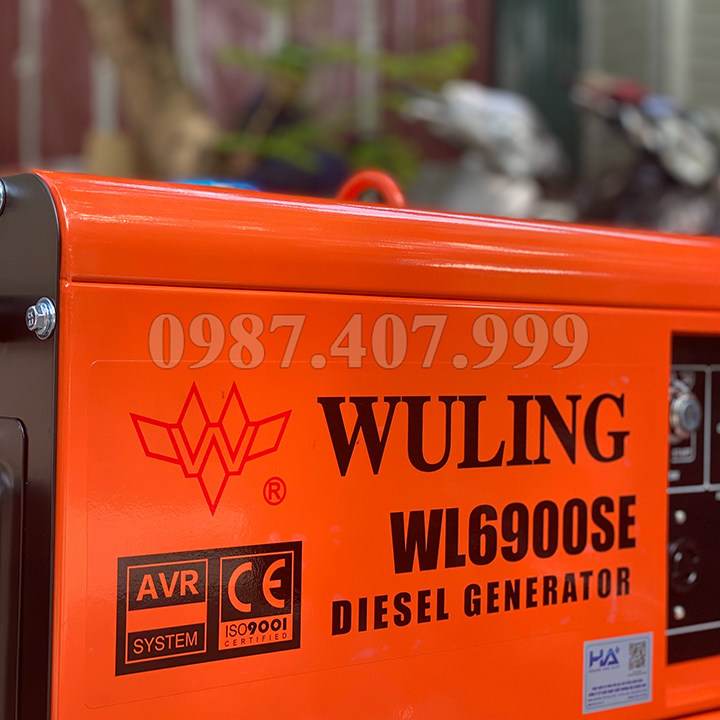 Máy Phát Điện Chạy Dầu 5Kw Wuling WL6900SE