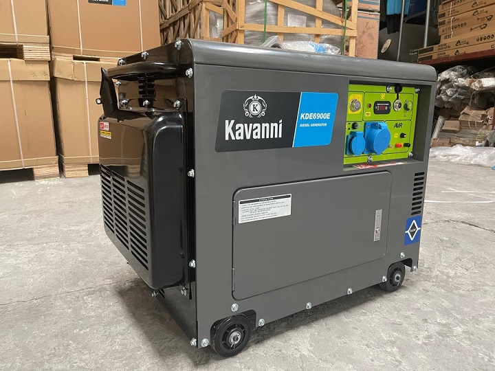 Máy Phát Điện Chạy Dầu 5Kw Kavanni KDE6900E