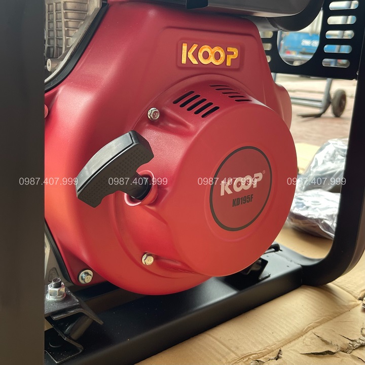 Máy Phát Điện Chạy Dầu Koop 7Kw KDF9500XE Đề