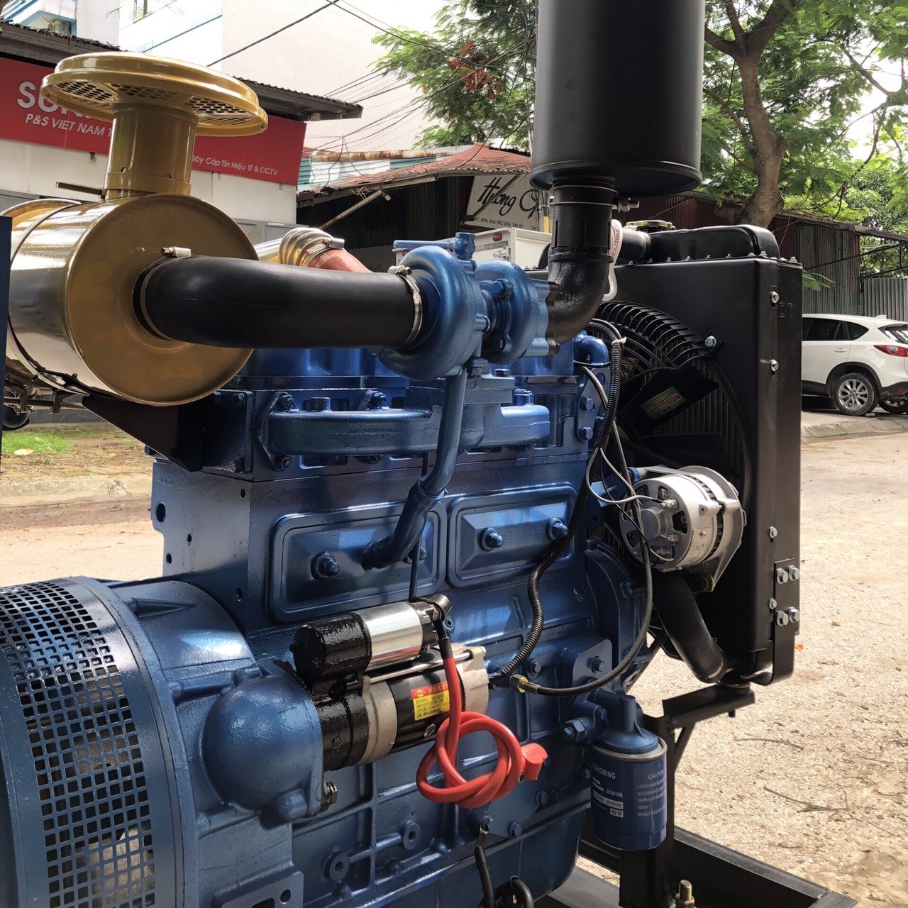 Máy Phát Điện Công Nghiệp 200Kw 3 Pha Kích Từ