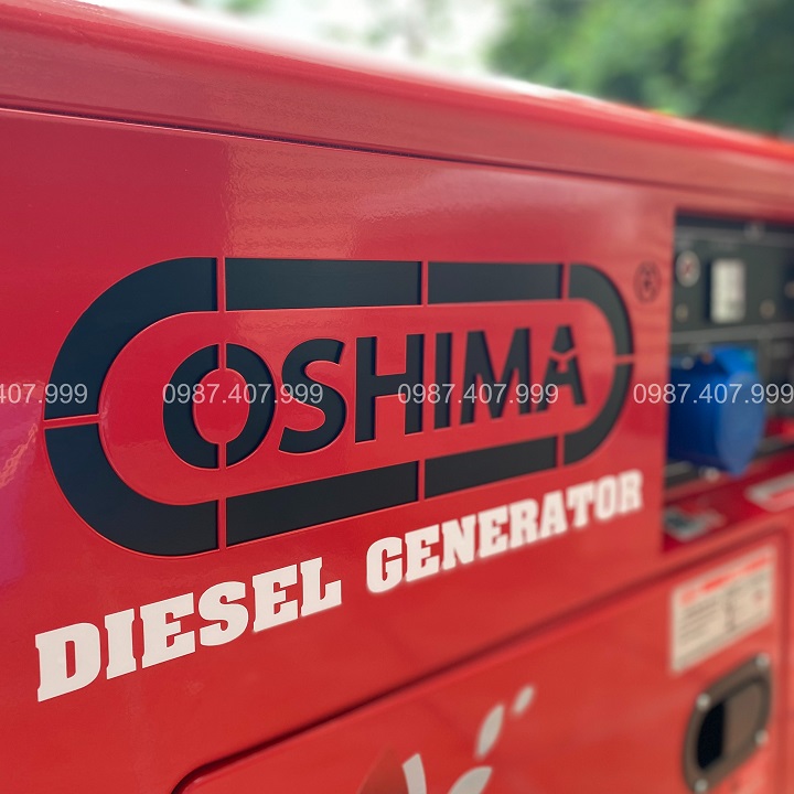 Máy Phát Điện Chạy Dầu Oshima 7Kw OS-8500