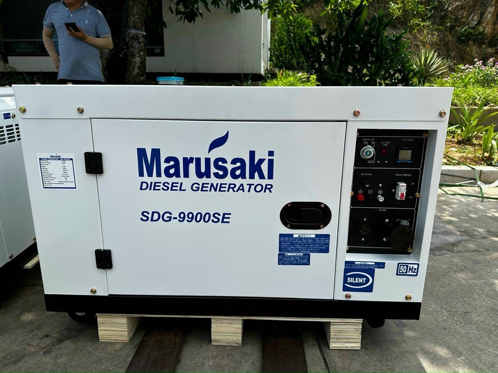 MMáy Phát Điện Chạy Dầu Marusaki 8.6Kw SDG-12000SEáy Phát Điện Chạy Dầu 6.8Kw Marusaki SDG-9900SE