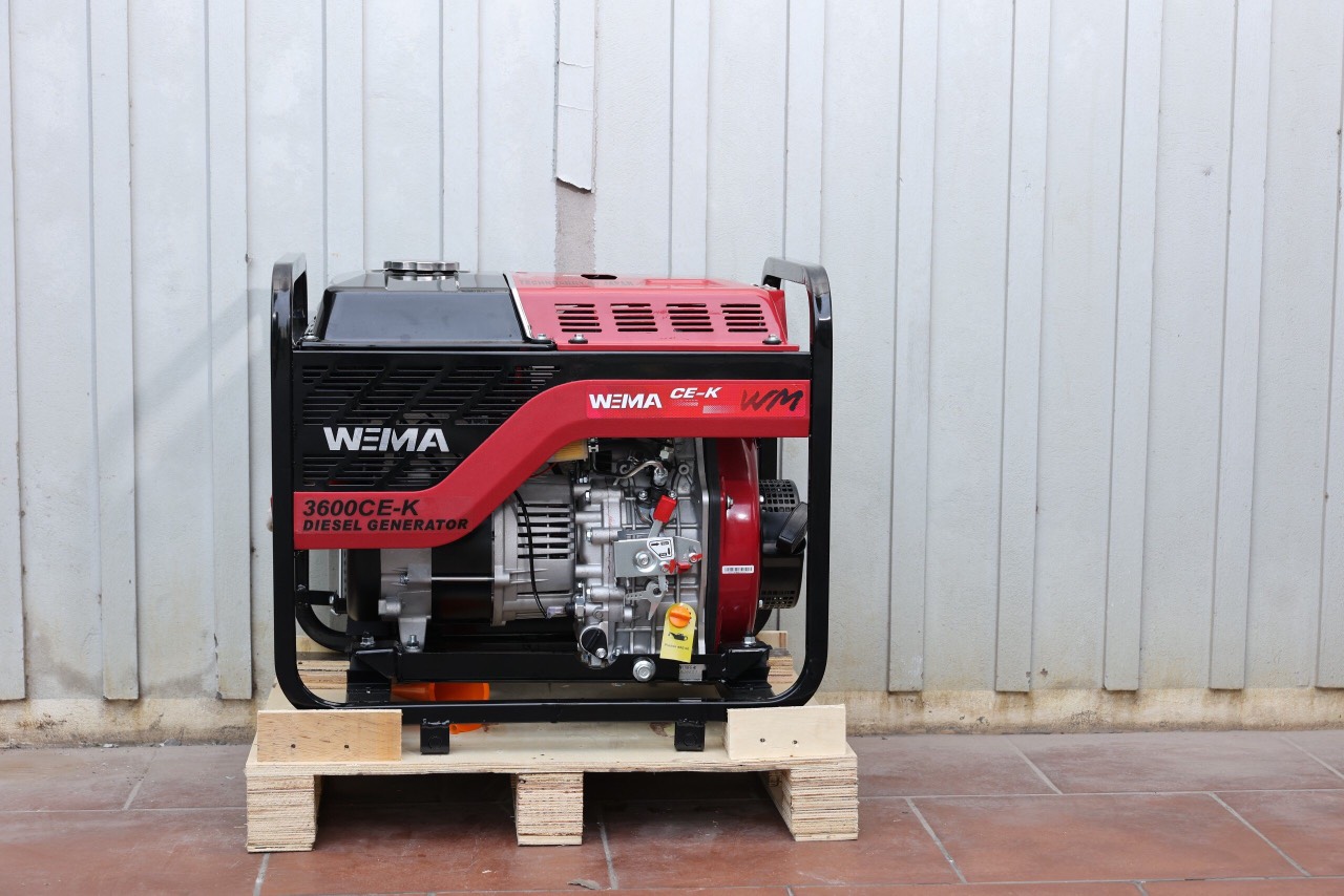 Máy Phát Điện Chạy Dầu Wema 3Kw WM3600CE-K