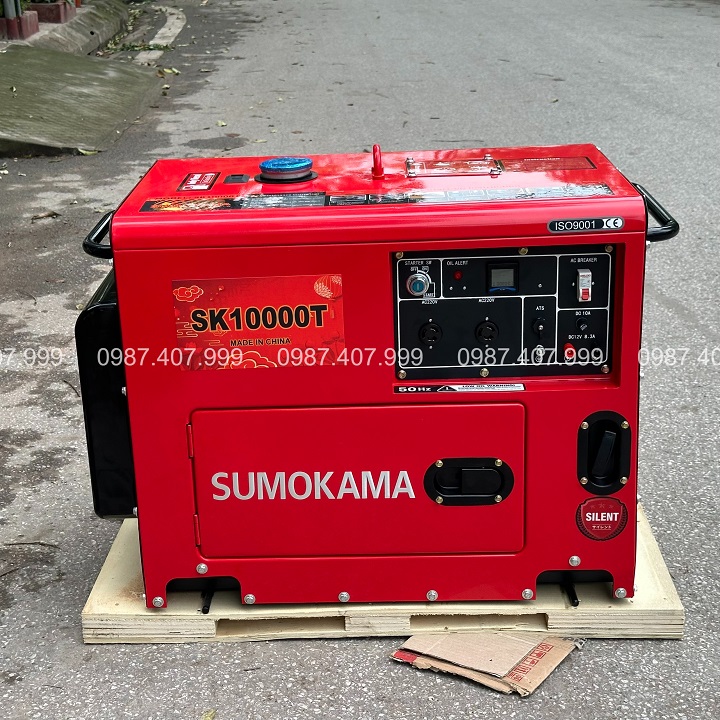 Máy Phát Điện Chạy Dầu Sumokama 7Kw SK10000T