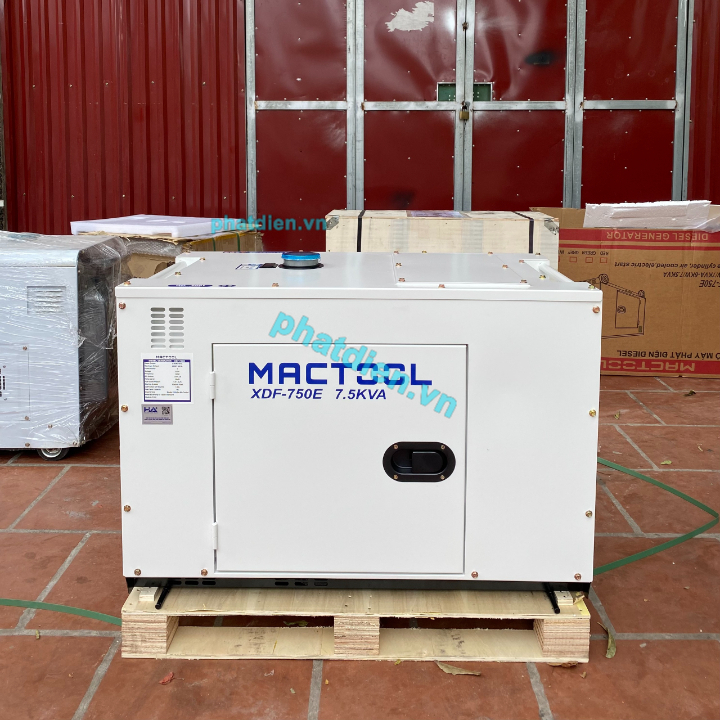 Máy Phát Điện Chạy Dầu 6Kw Mactool XDF-750E